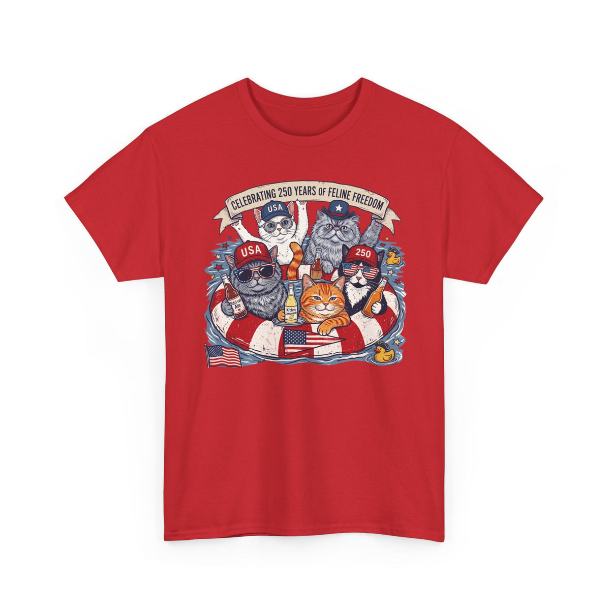 250 Years of Feline Freedom T-Shirt