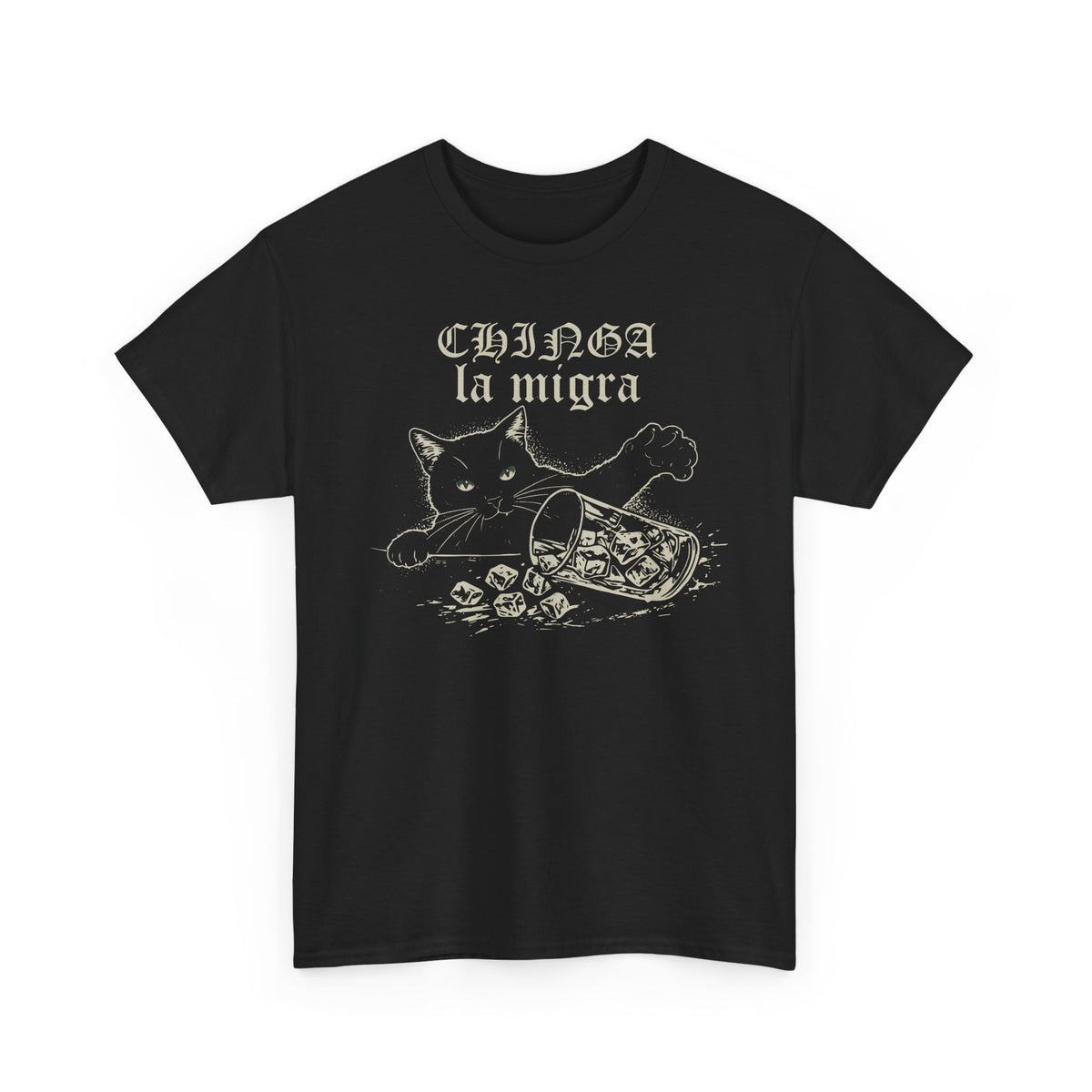 Chinga la migra Cat T-Shirt