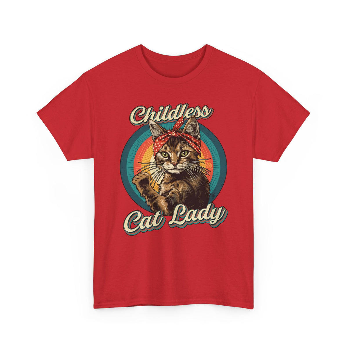 Childless Cat Lady T-Shirt — Funny Cat Lover Tee