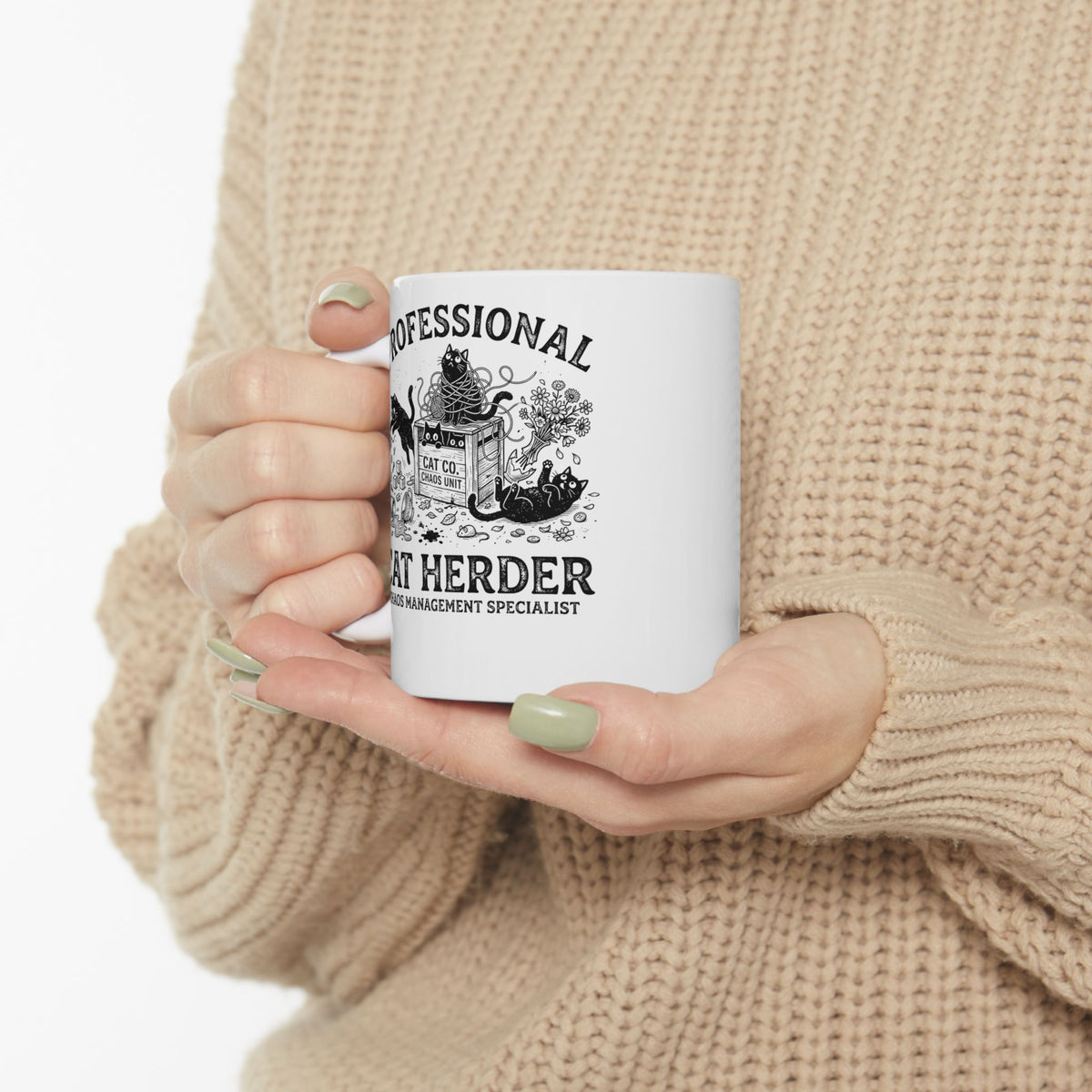 Professional Cat Herder Ceramic Mug