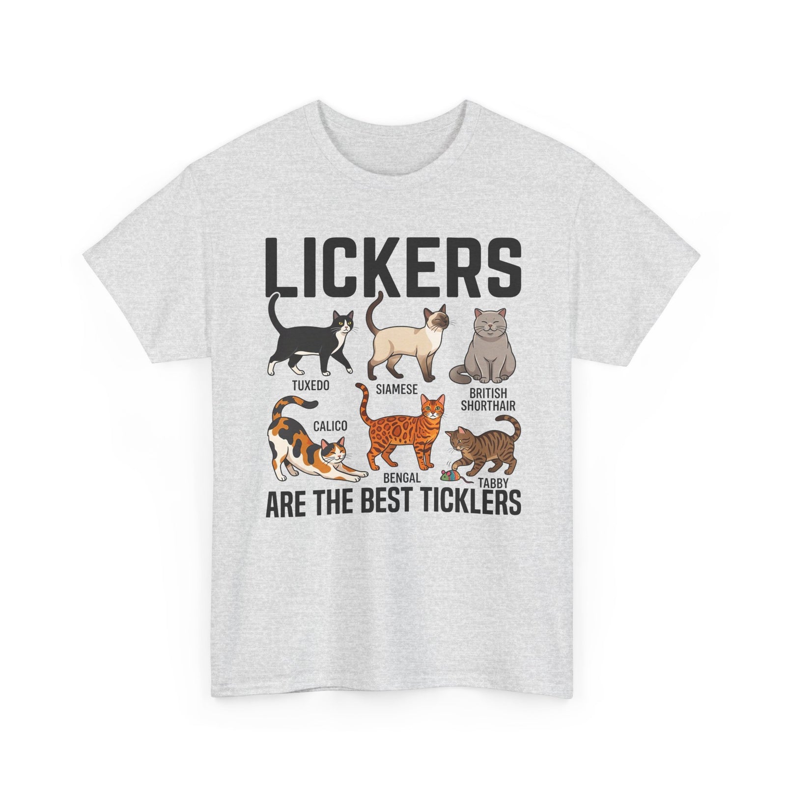 Cats Lickers T-Shirt Funny Cat Lover Tee