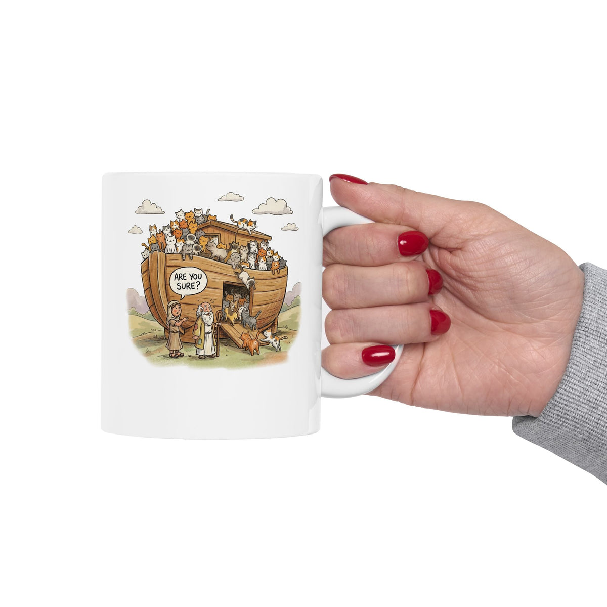 Moses and Cats T‑Mug