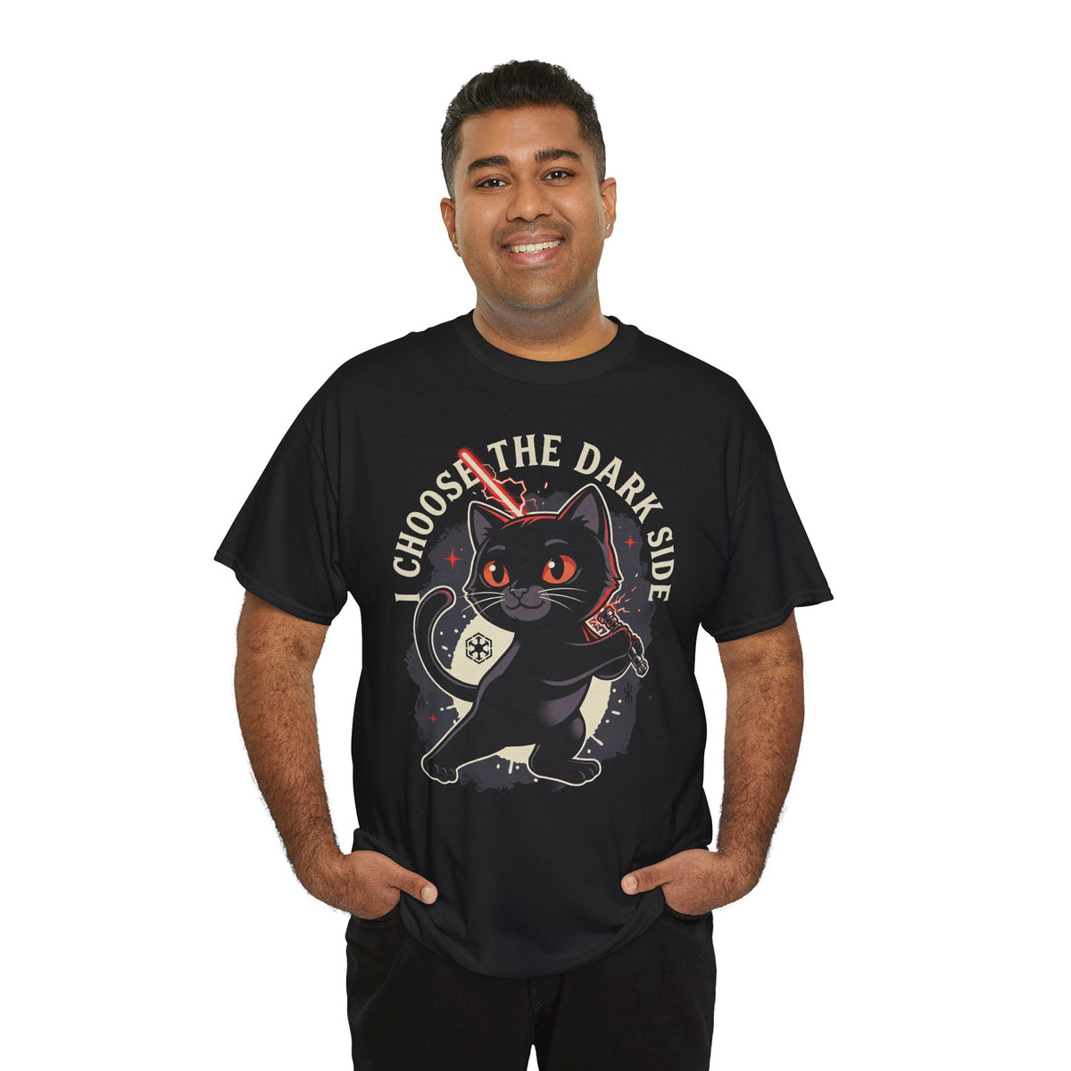 I Choose the Dark Side Black Cat T-Shirt