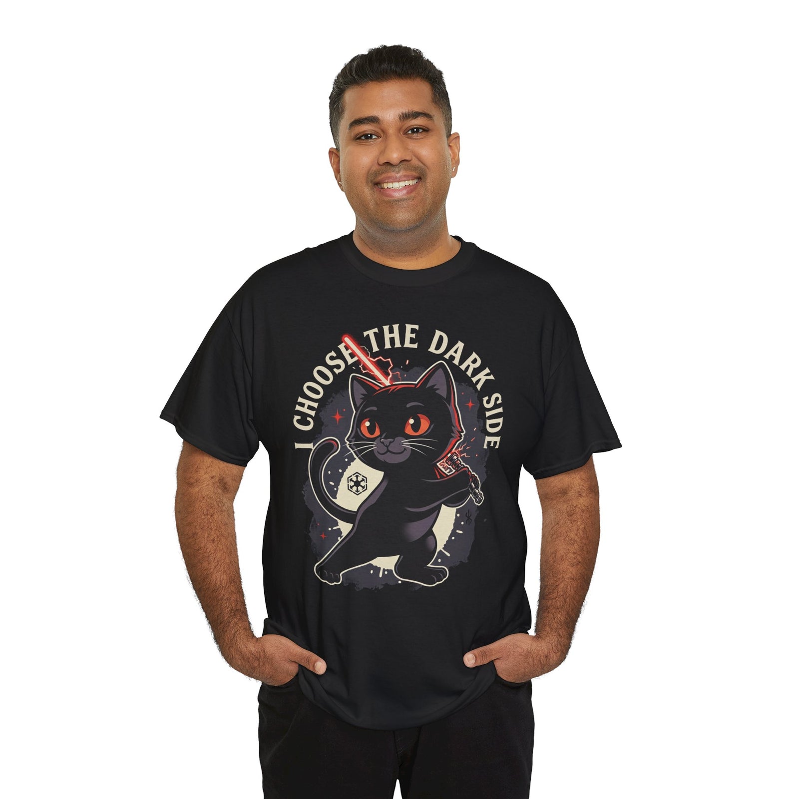 I Choose the Dark Side Black Cat T-Shirt