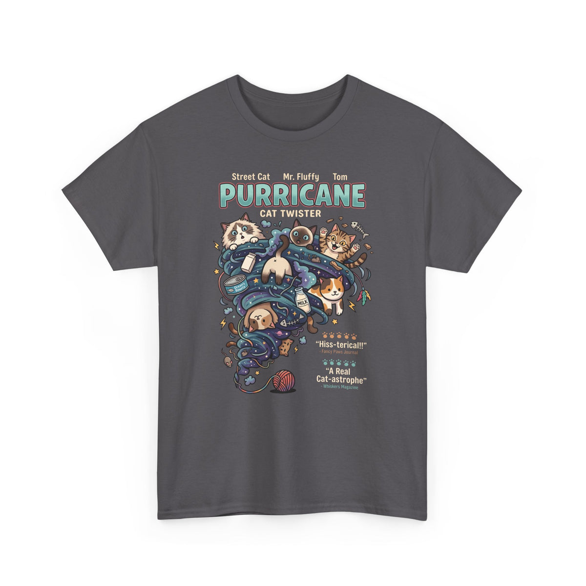 Purricane Funny Cat T-Shirt