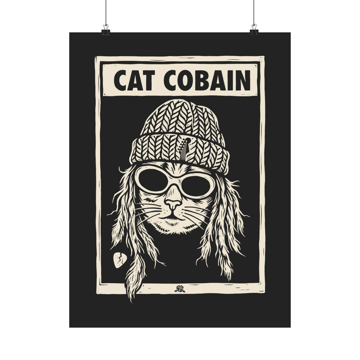Cat Cobain Poster