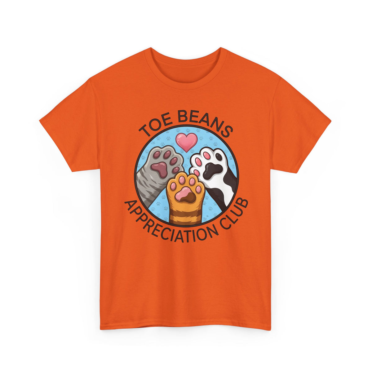 Toe Beans Appreciation Club Cat Lovers T-Shirt