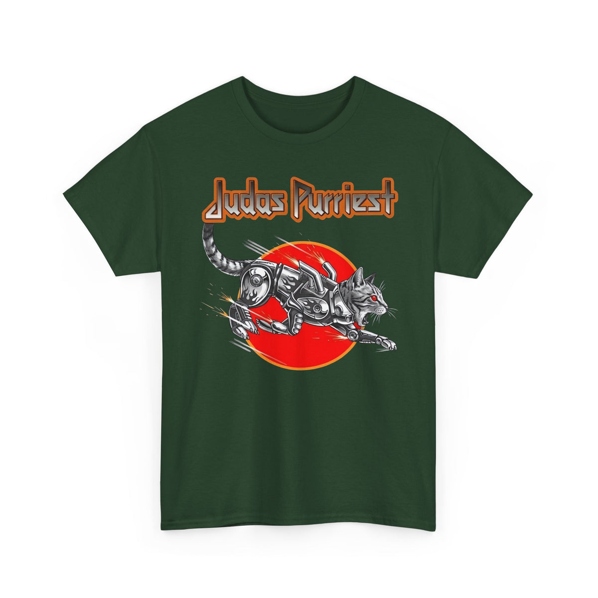 Judas Purriest Cat Graphic Tee
