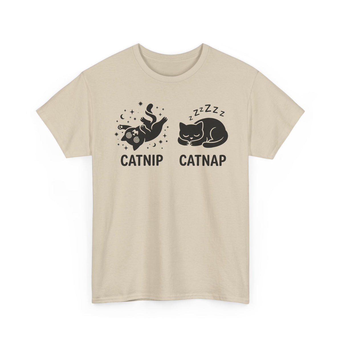 Catnip Catnap Cat T-Shirt — Cute Cat Nap Graphic Tee