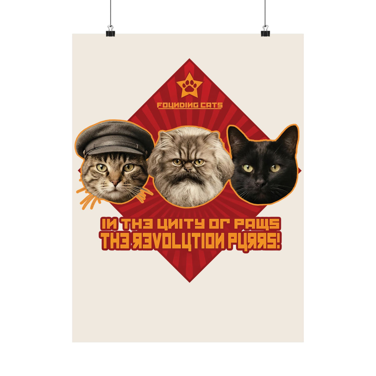 Founding Cats Poster