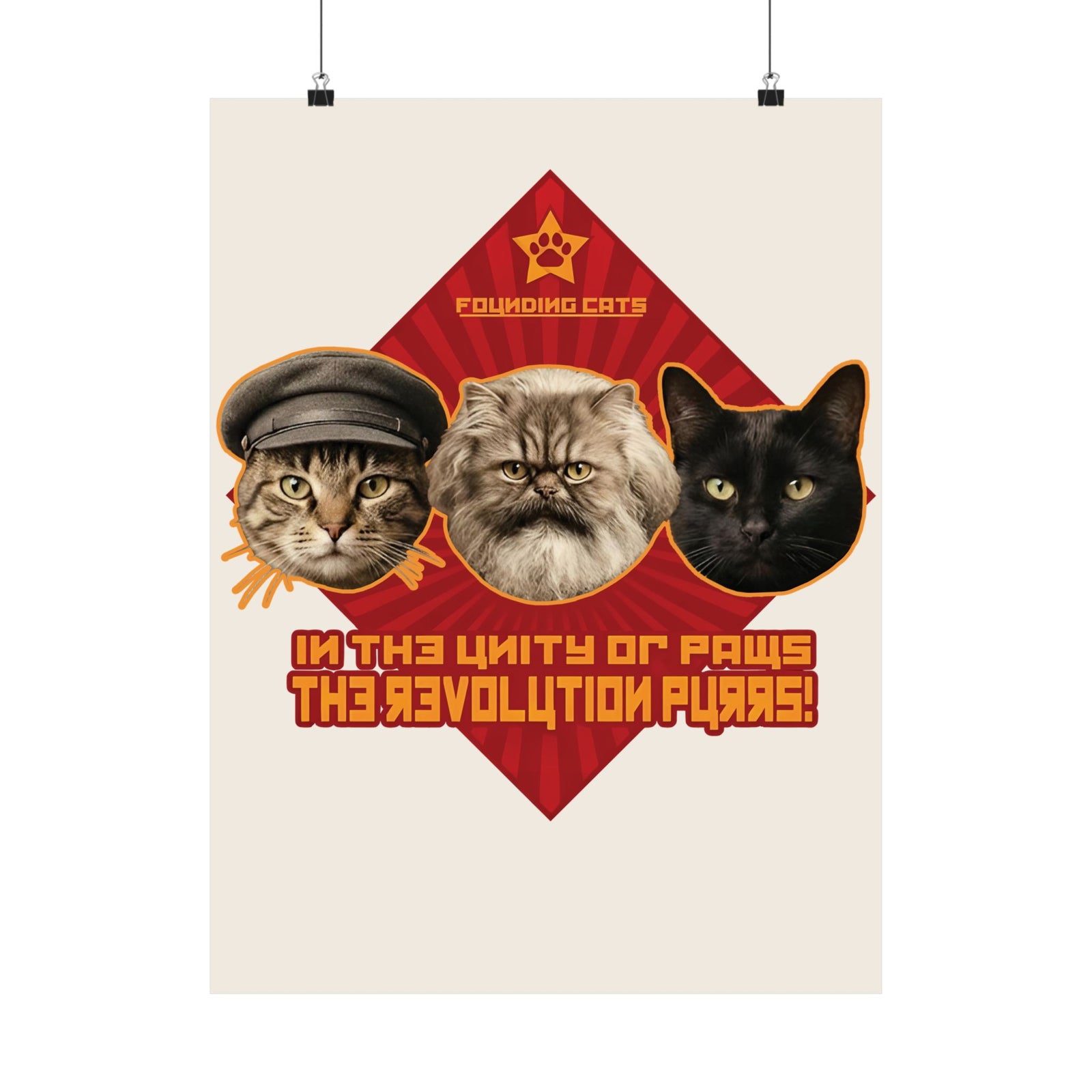 Founding Cats Poster