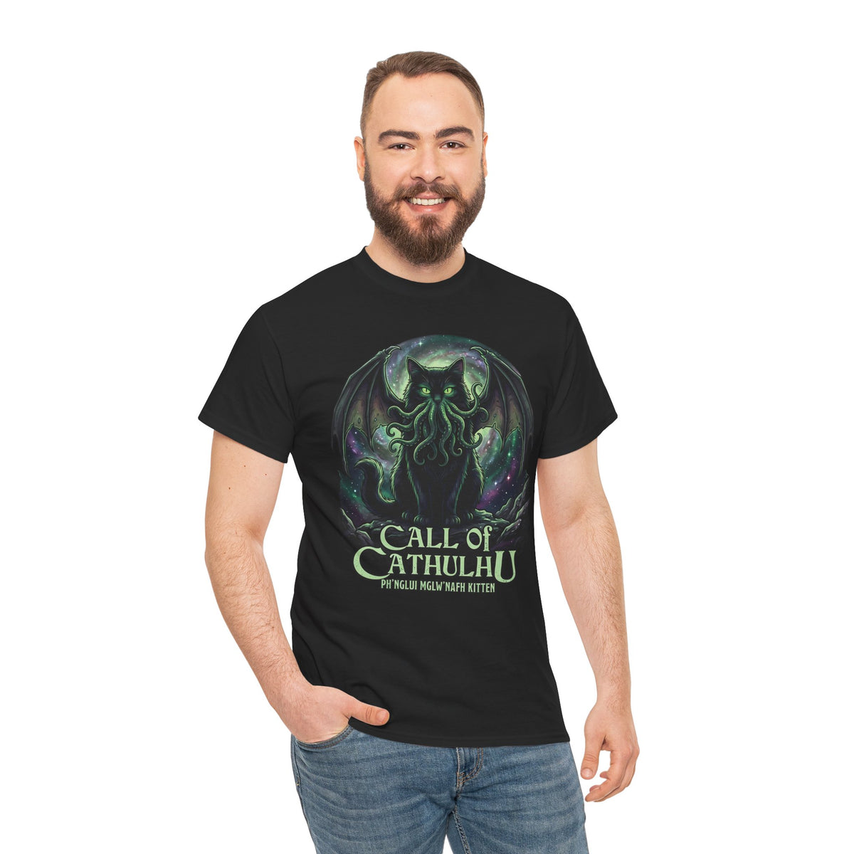 Cathulhu T-Shirt — Cute Cthulhu Cat Graphic Tee