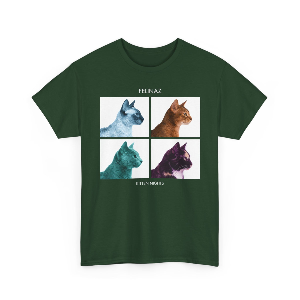 Felinaz Kitten Night Cat Parody T-Shirt