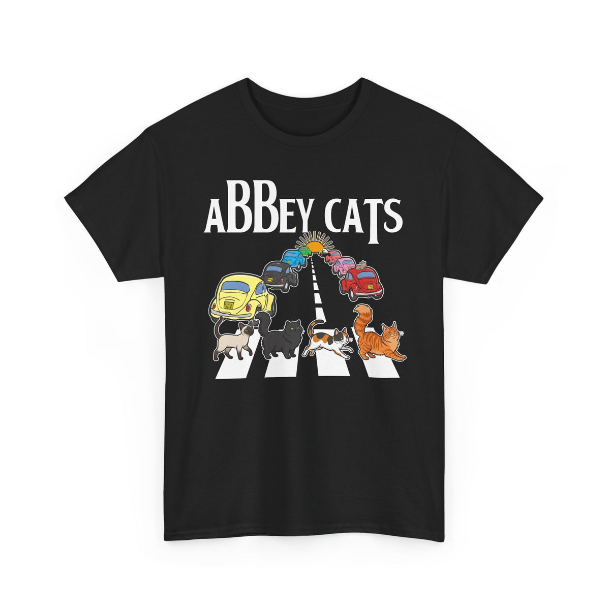 Cats Parody Tee  Abbey Cats