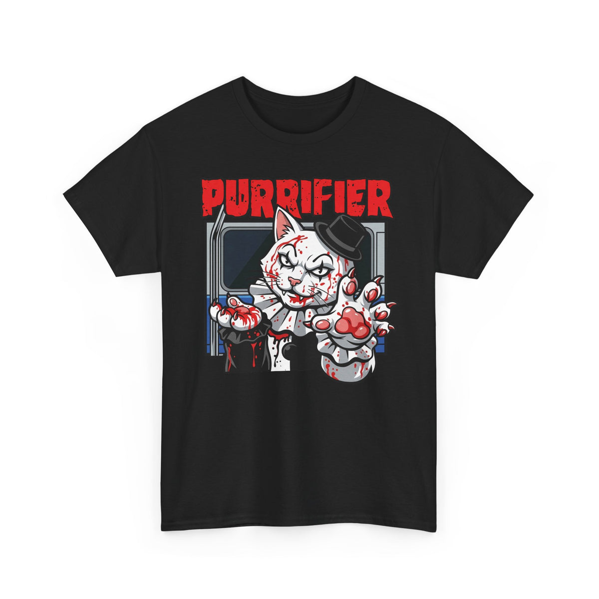 Purrifier Cat Horror Tee