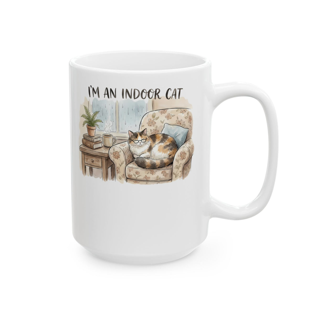 I'm An Indoor Cat Ceramic Mug