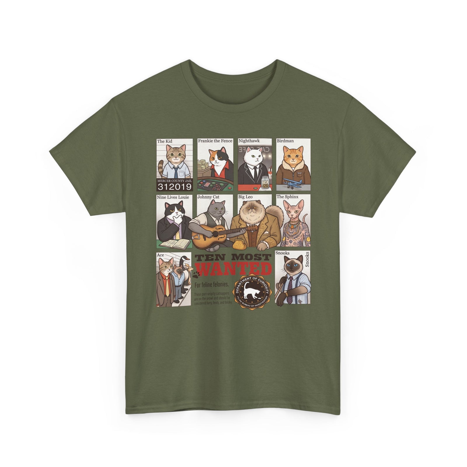 Cats Wanted T-Shirt — Funny Cat Lover Tee