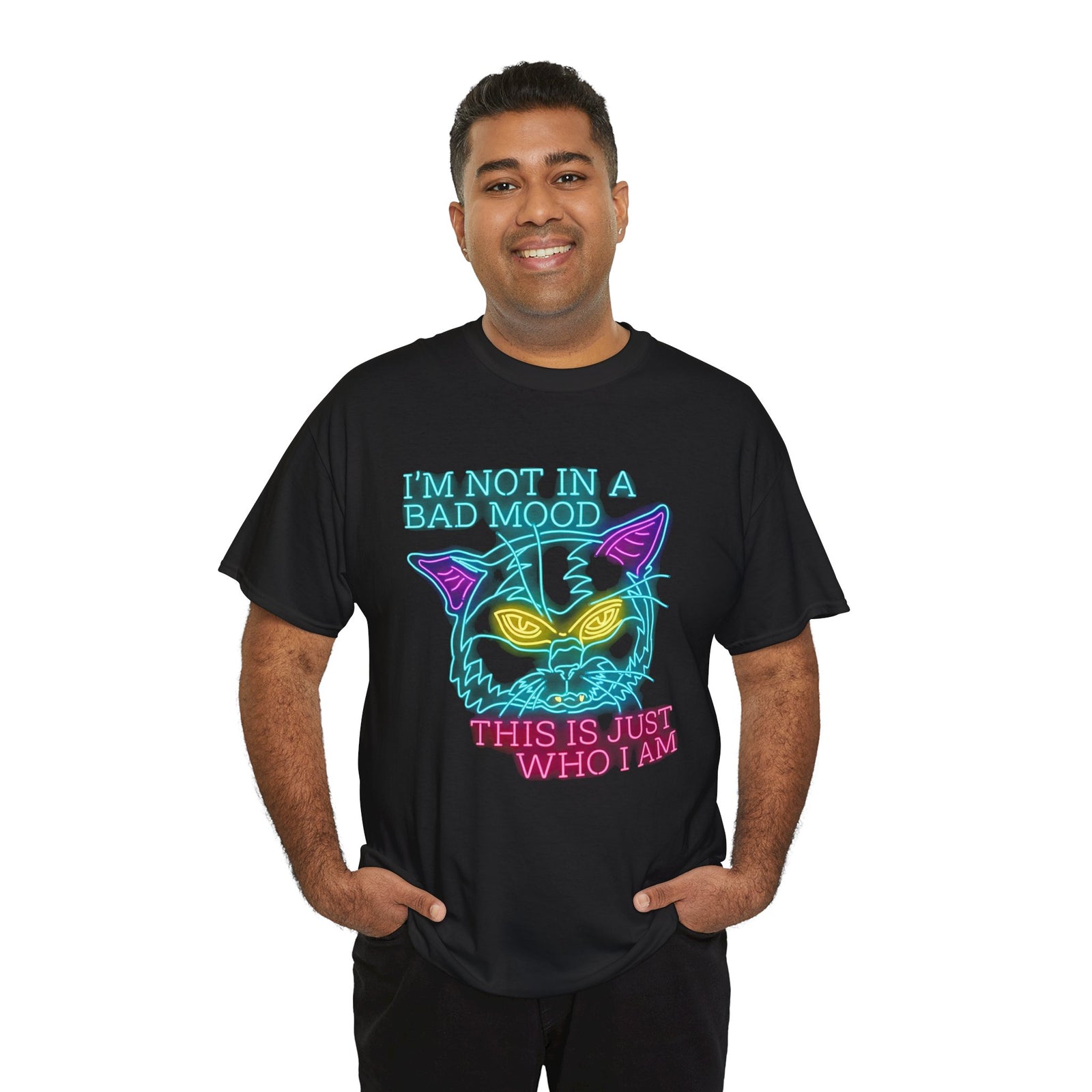Bad Cat 'I'm Not In A Bad Mood' T-Shirt
