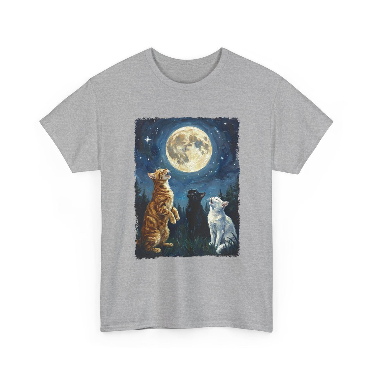 Cats Howling at the Moon T-Shirt