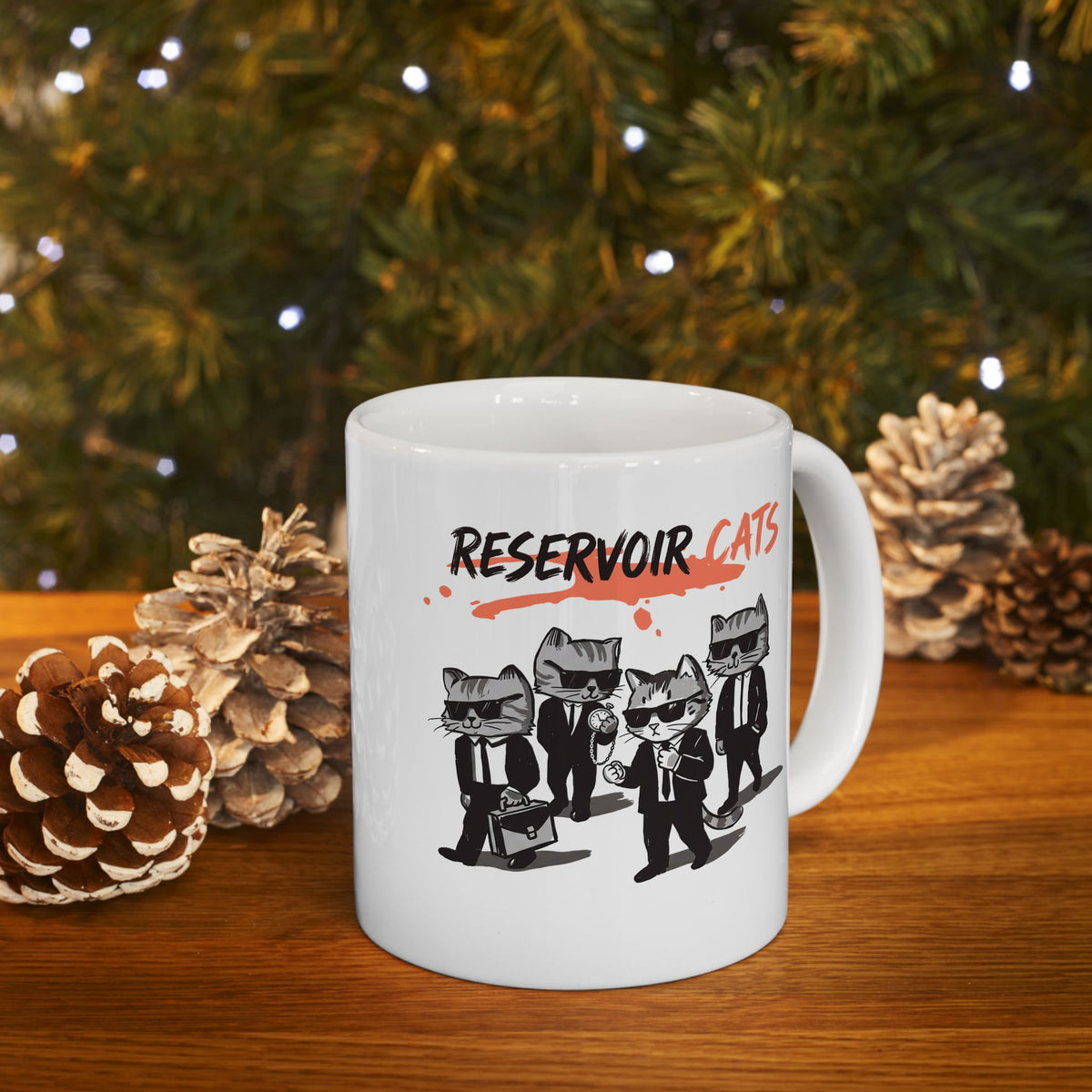 Reservoir Cats Ceramic Mug