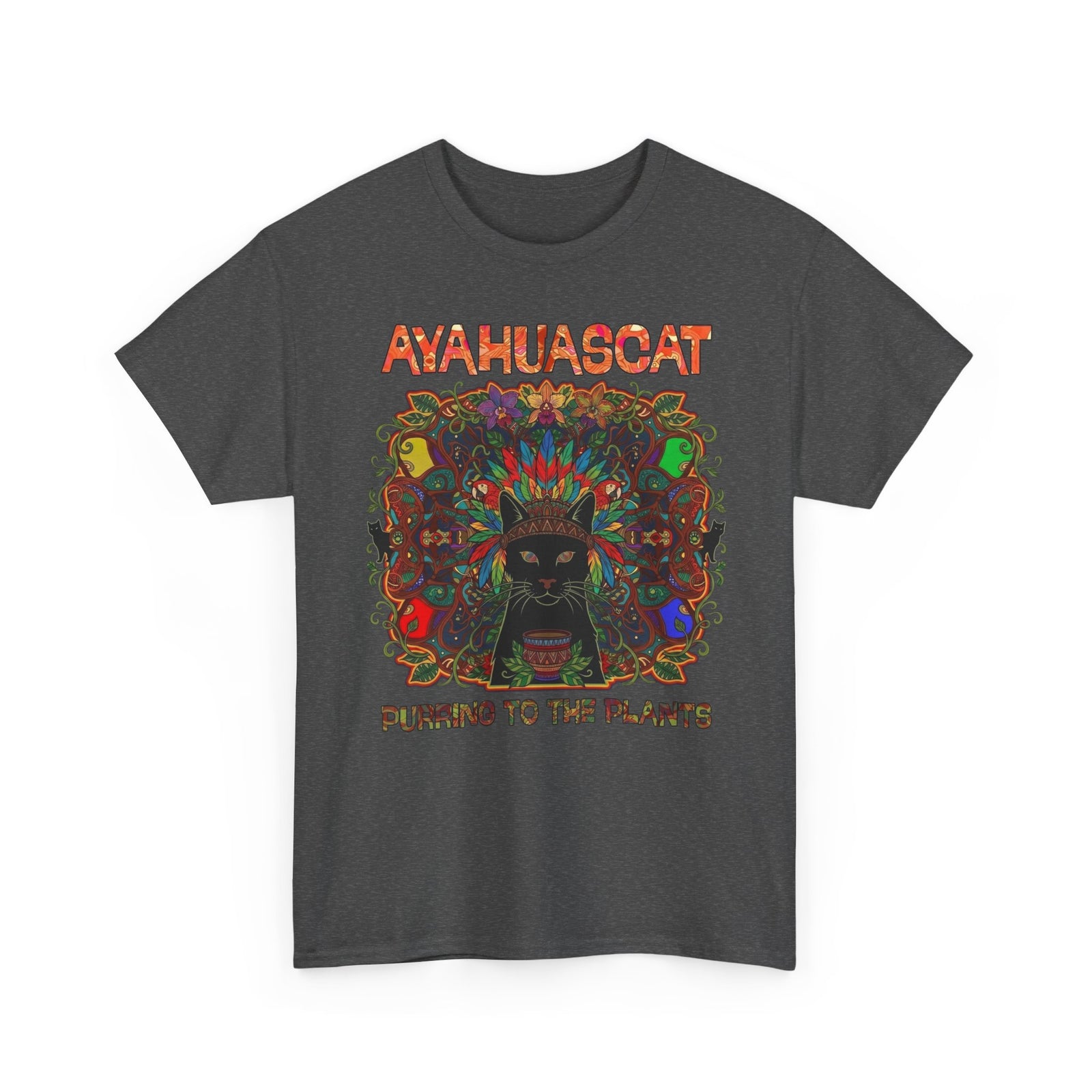 Ayahuascat T-Shirt — Psychedelic Cat Tee