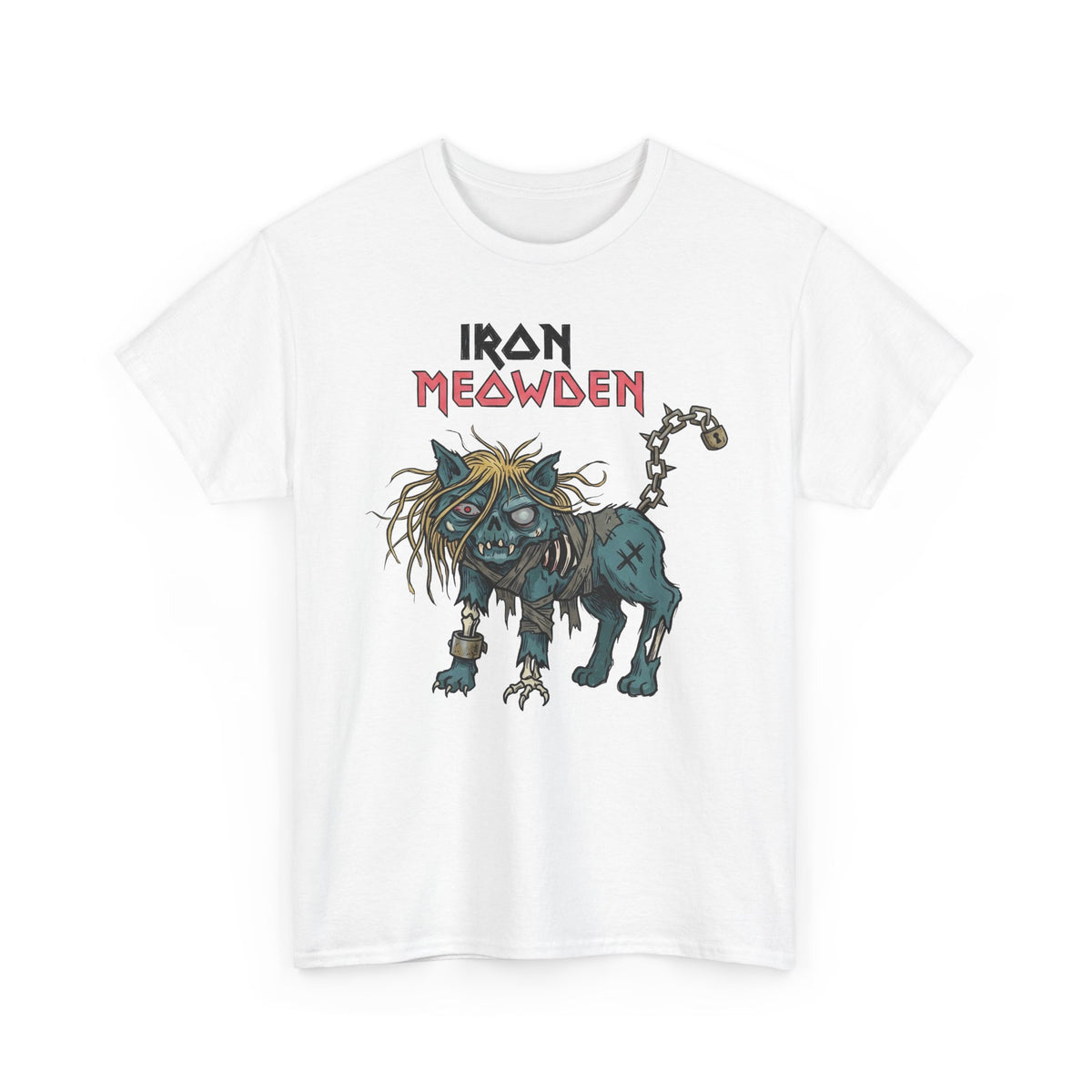 Cat Rock Hip Hop T-Shirt — Vintage Cat Band Graphic Tee