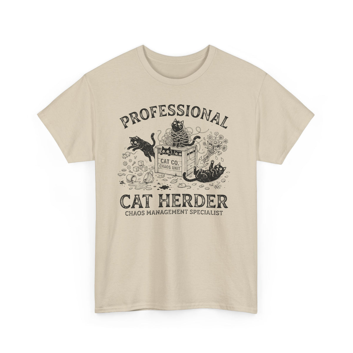 Professional Cat Herder T-Shirt