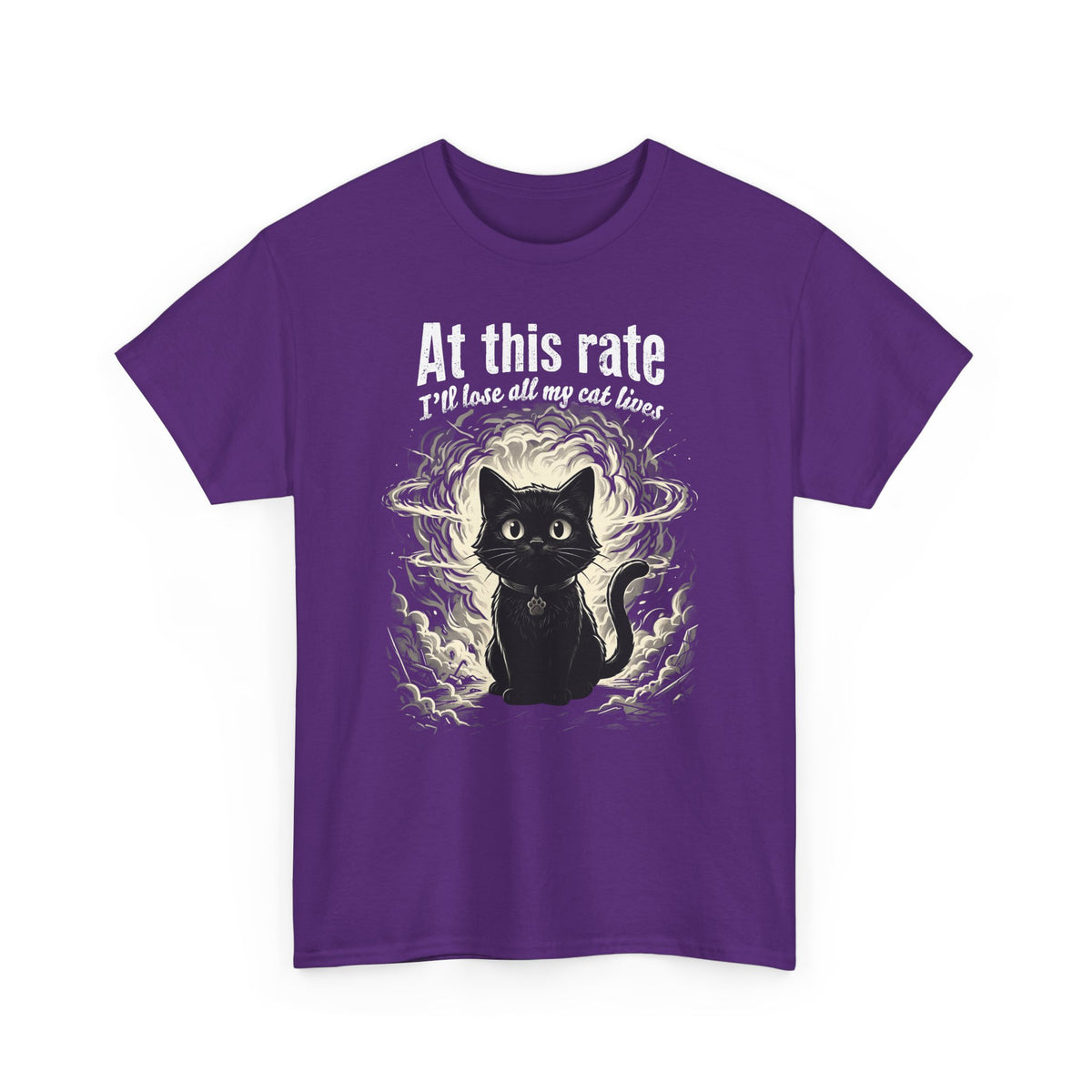 Apocalypse Cat T-Shirt Post-Apocalyptic Cat Graphic Tee