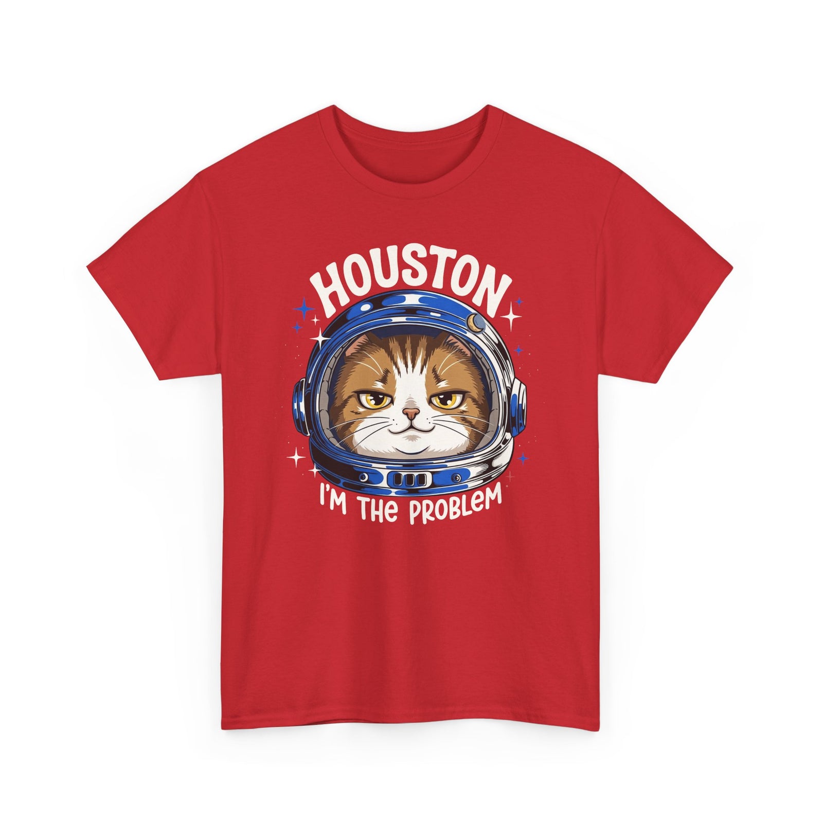 Houston I'm the Problem Space Cat T-Shirt