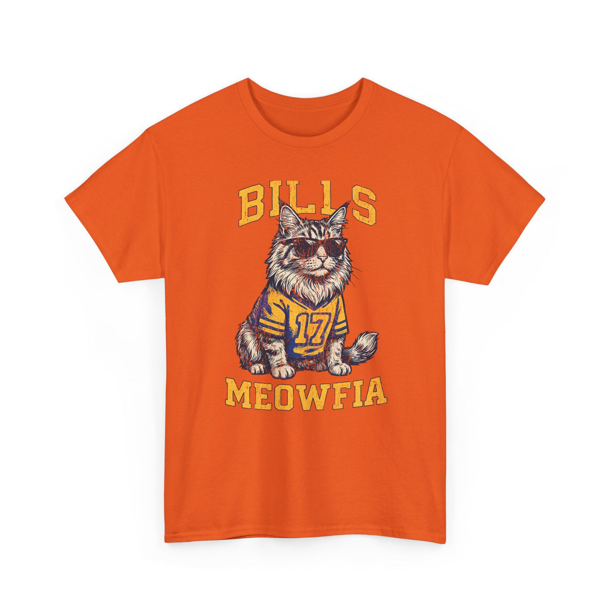 Bills Meowfia T-Shirt — Funny Cat Mafia Graphic Tee