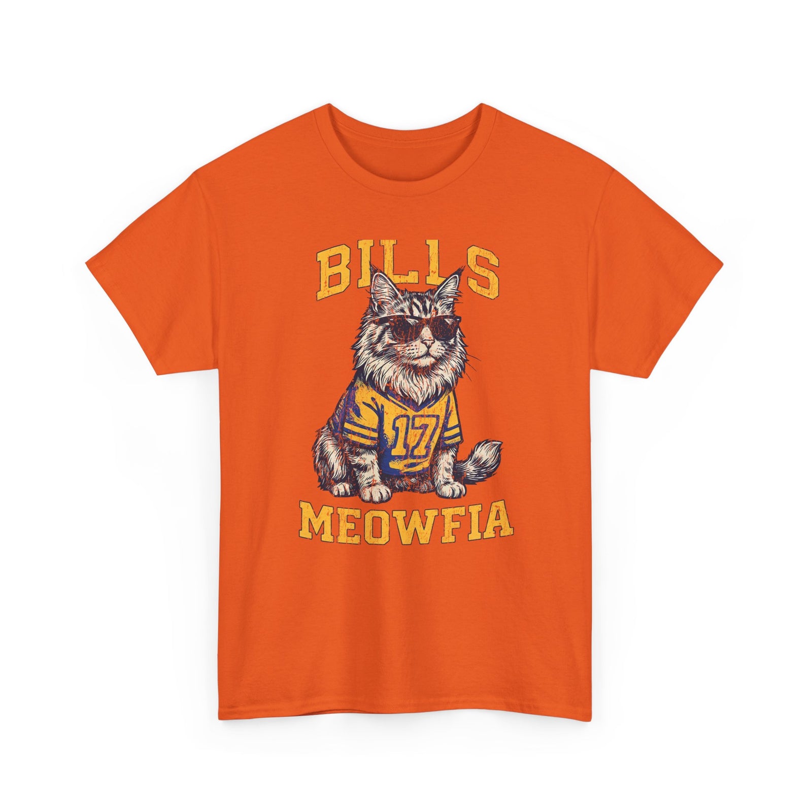 Bills Meowfia T-Shirt — Funny Cat Mafia Graphic Tee