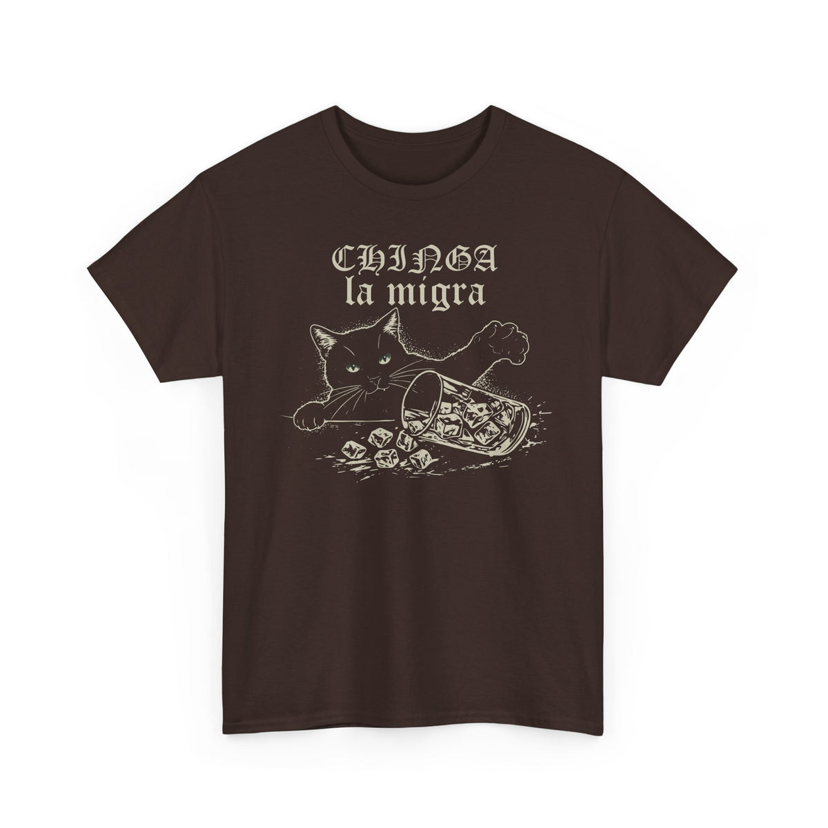 Chinga la migra Cat T-Shirt