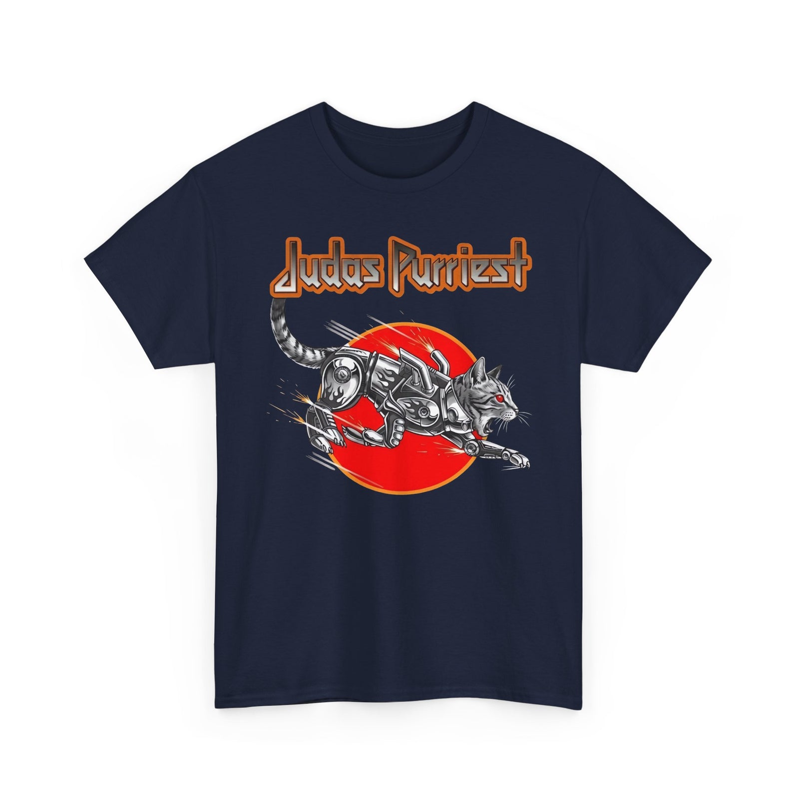 Judas Purriest Cat Graphic Tee