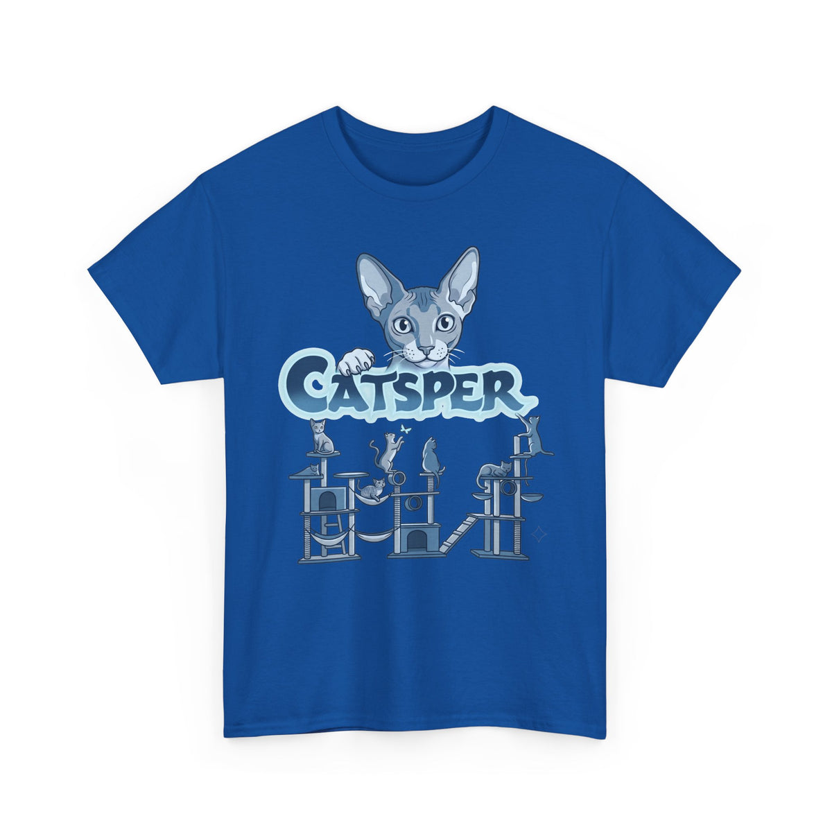 Cat Lab T‑Shirt — "CatspER" Retro Science Cat Tee