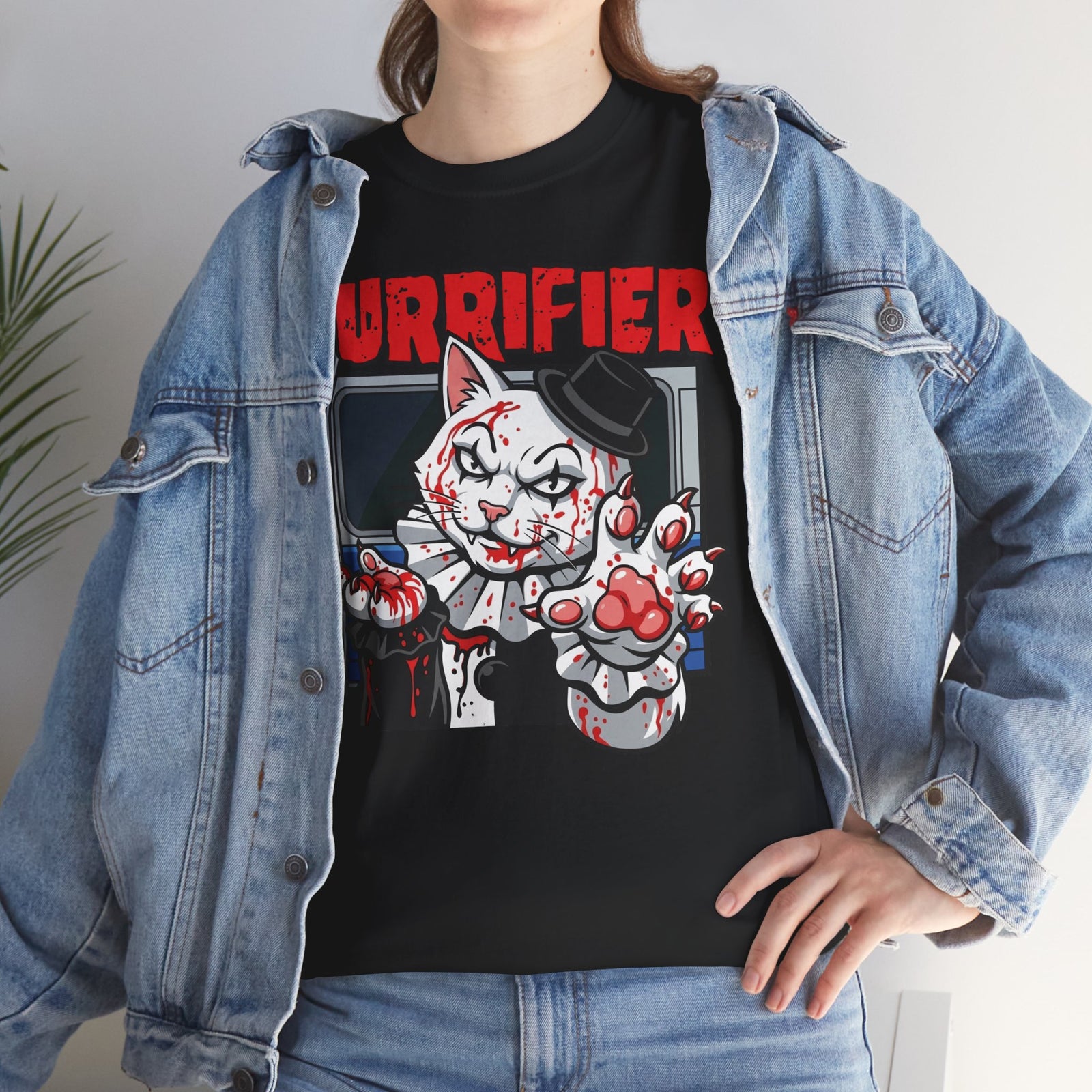 Purrifier Cat Horror Tee