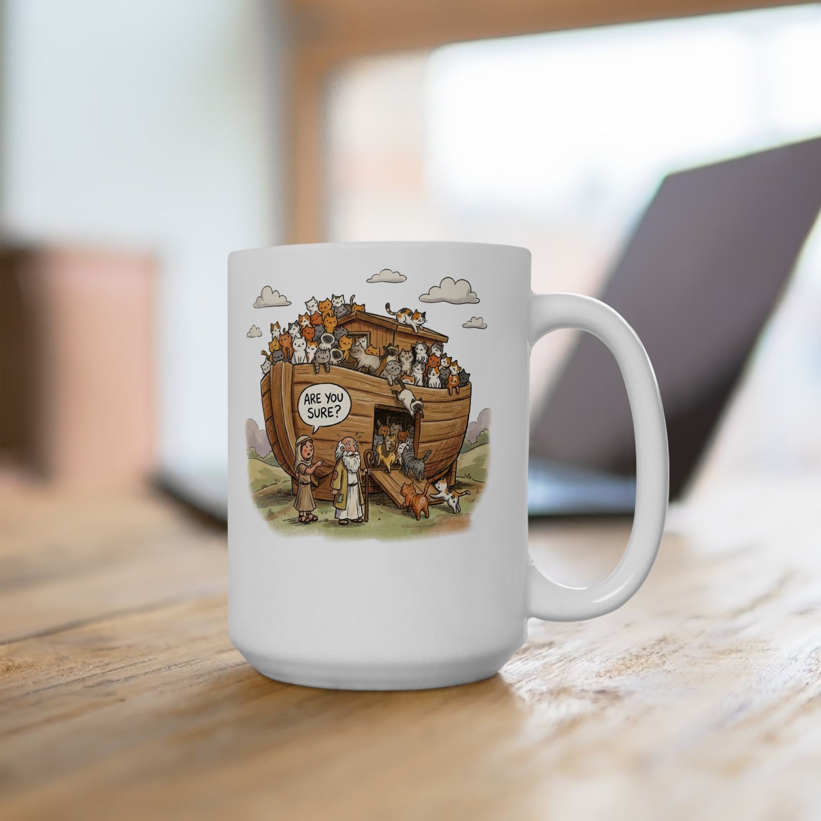 Moses and Cats T‑Mug