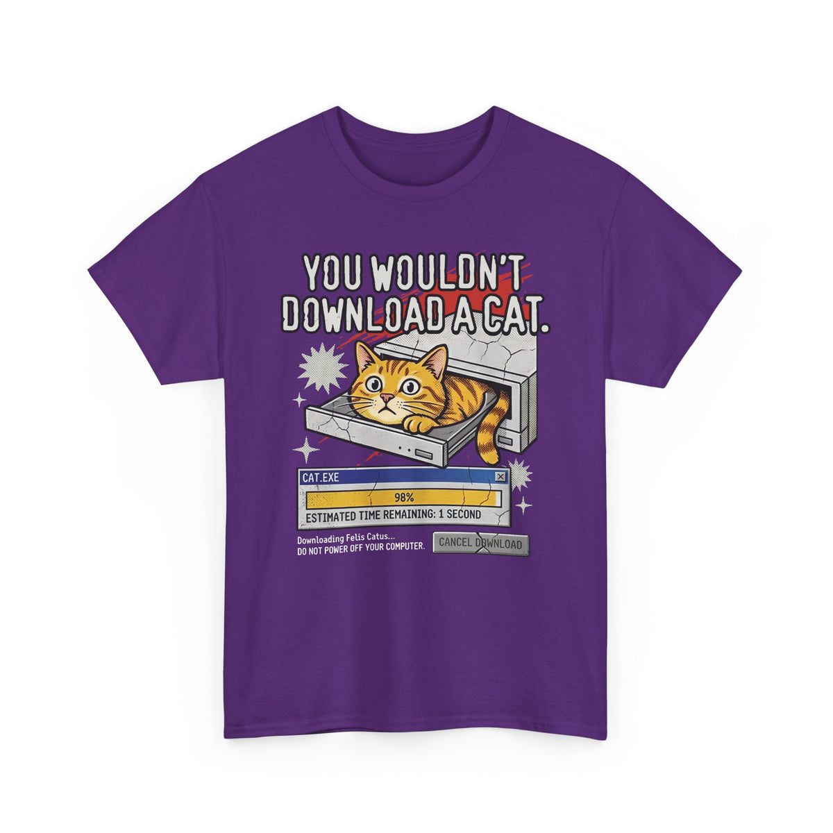 You Wouldn't Download A Cat Funny Cat T-Shirt