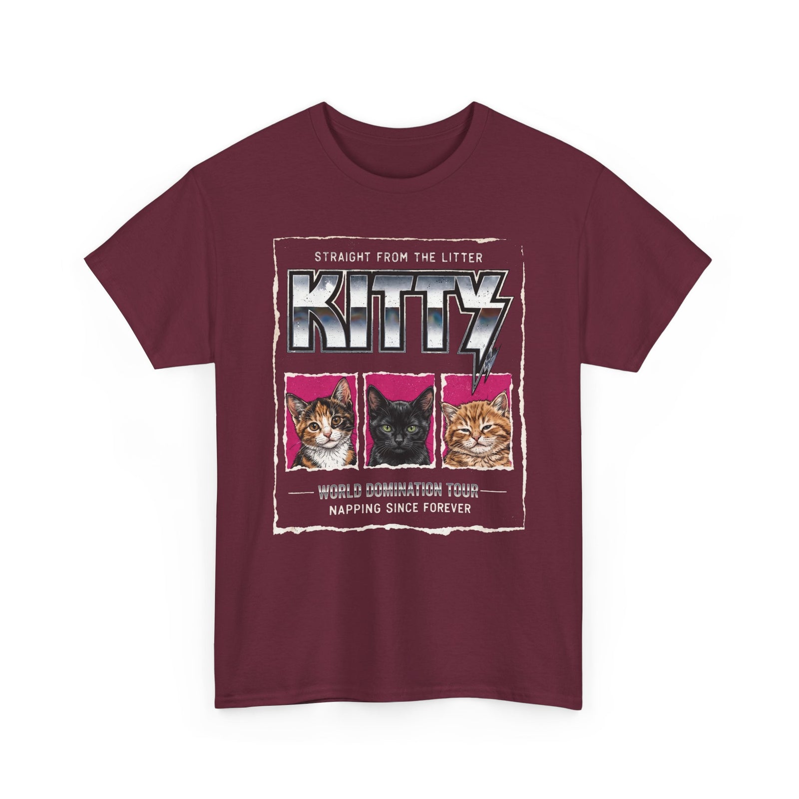 Straight From the Litter Kitty T-Shirt Funny Cat Lover Tee