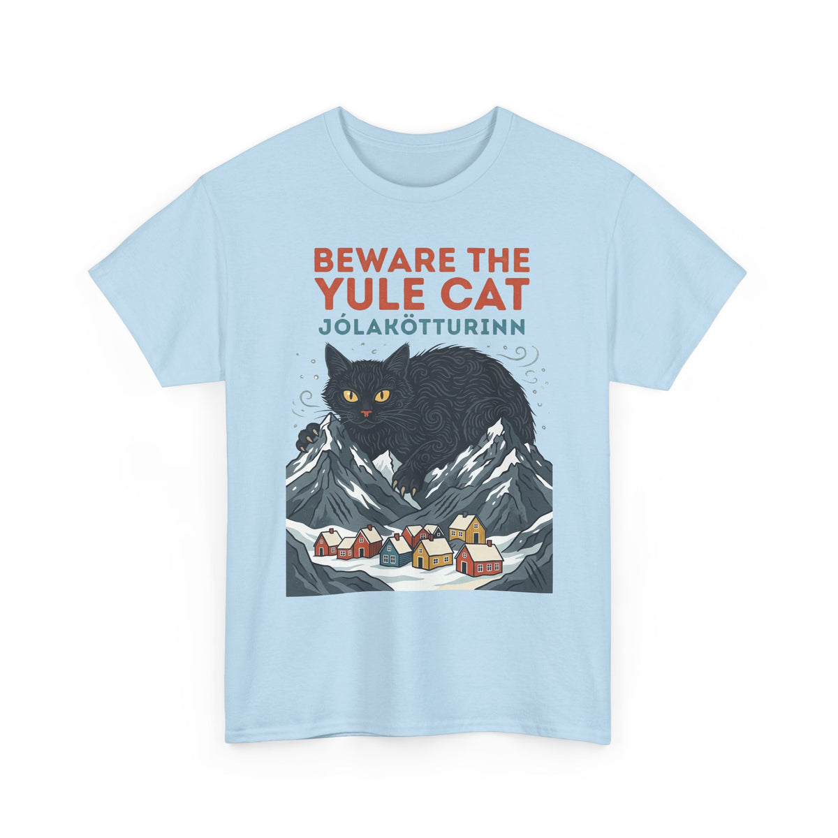 Beware the Yule Cat T-Shirt Holiday Tee