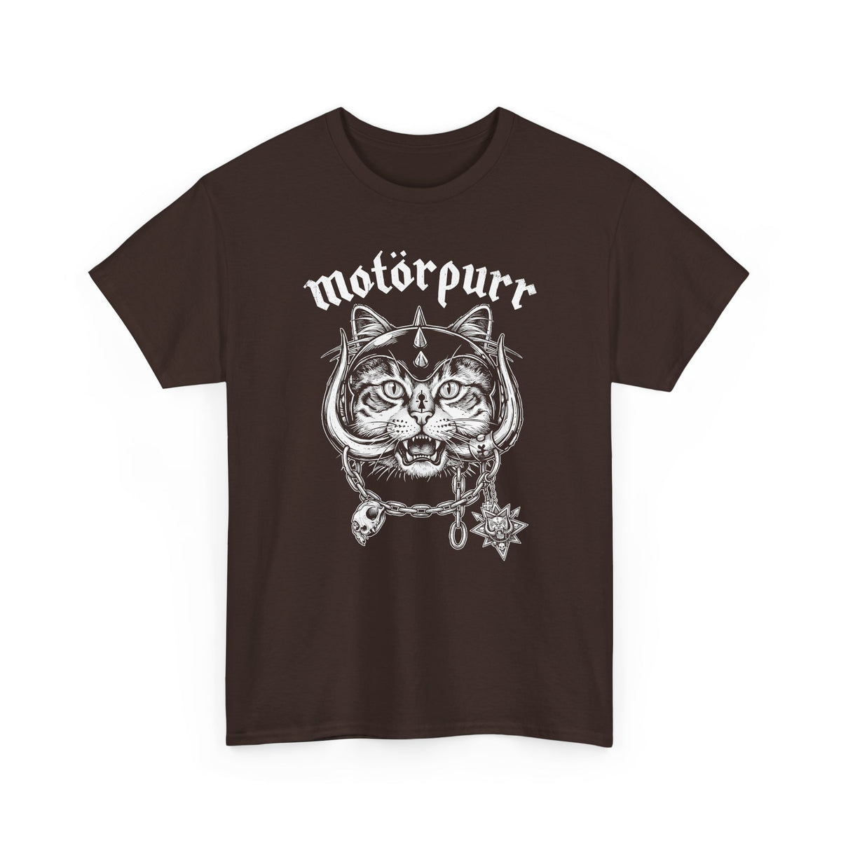 Heavy Metal Cat "Motorpurr" T-Shirt
