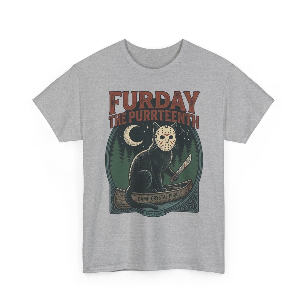 Horror Cat "Furday the Purrteenth" T-Shirt