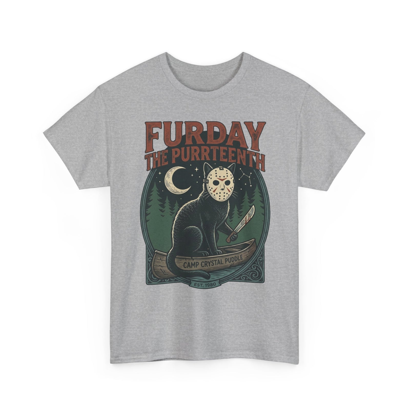 Horror Cat "Furday the Purrteenth" T-Shirt