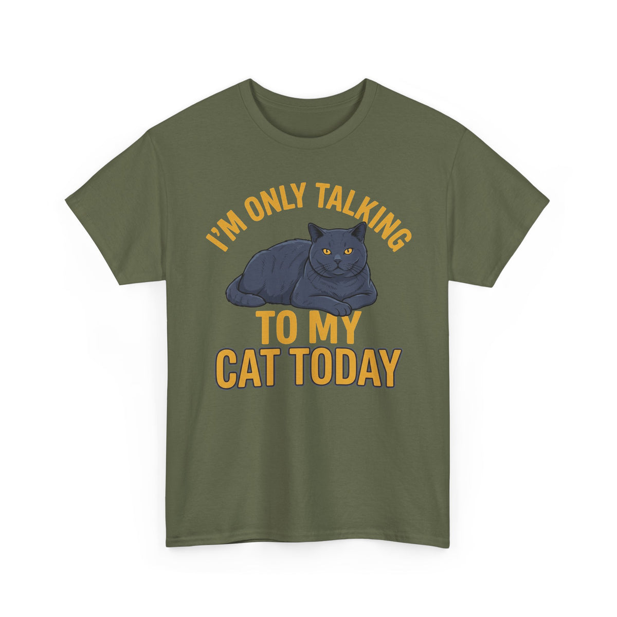 I'm Only Talking To My Cat Today T-Shirt
