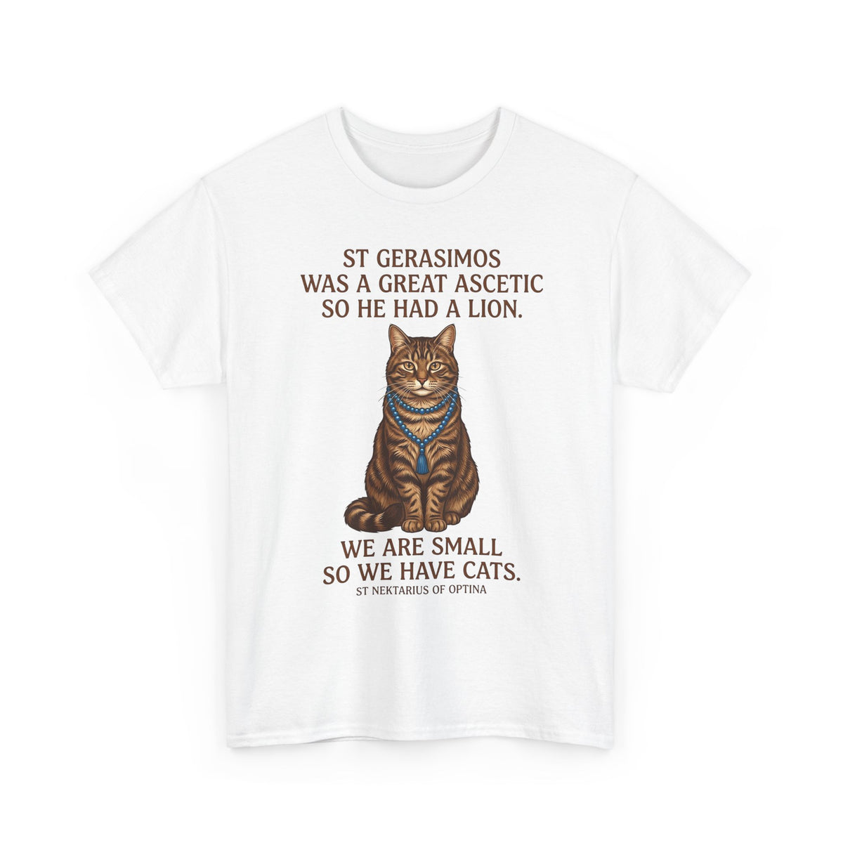 We Are Small So We Have Cats Graphic Tee