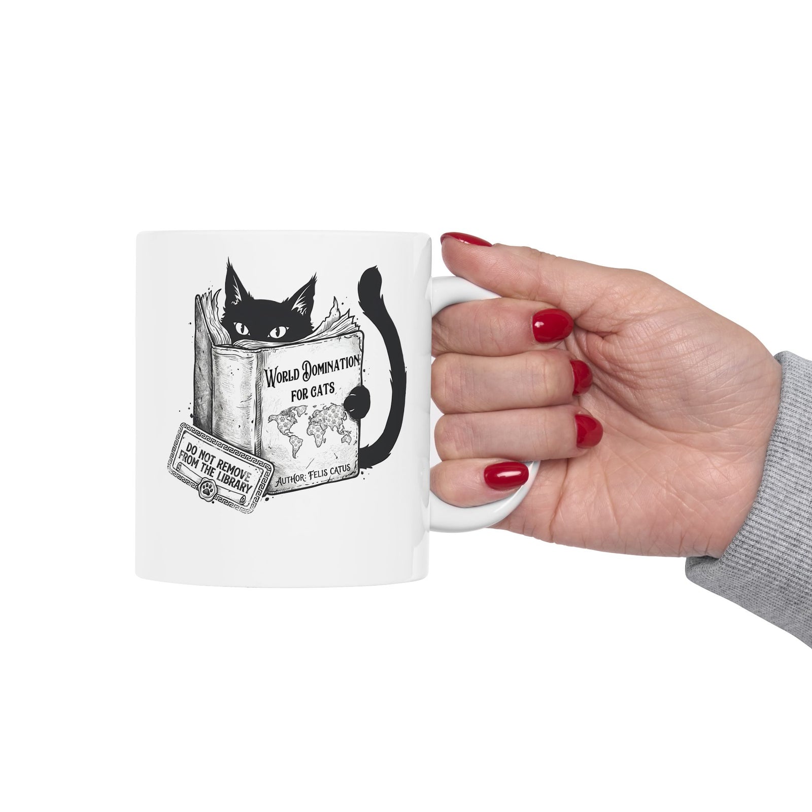 Cats "Dominated" the World Ceramic Mug