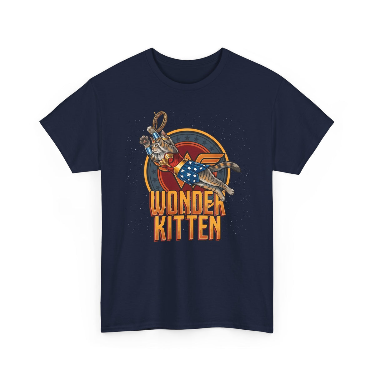 Wonder Kitten T-Shirt — Cute Graphic Cat Tee