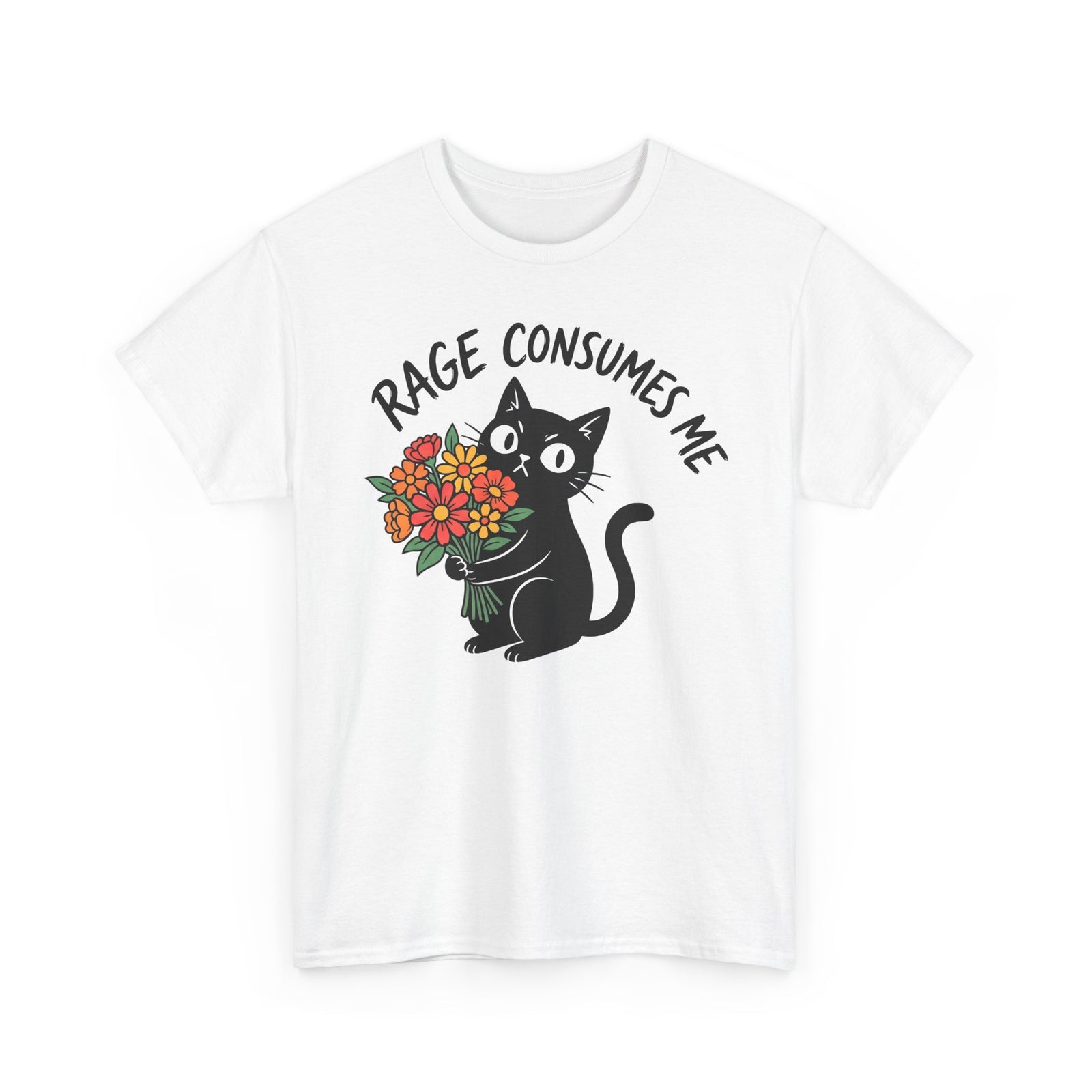 Rage Consumes Me Cat T-Shirt