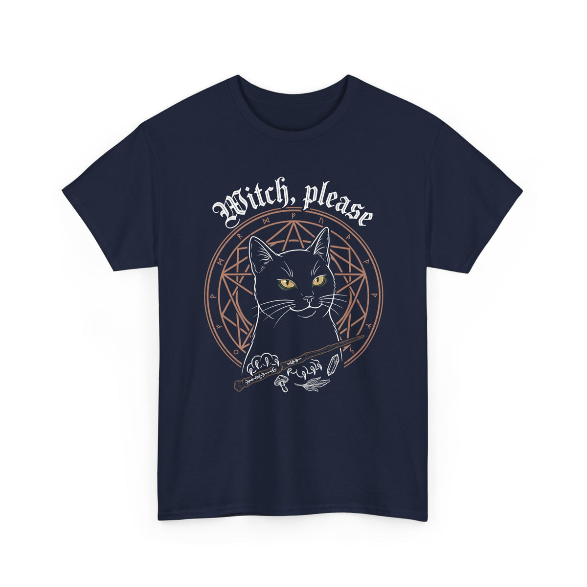 Witch, Please Black Cat Club T-Shirt