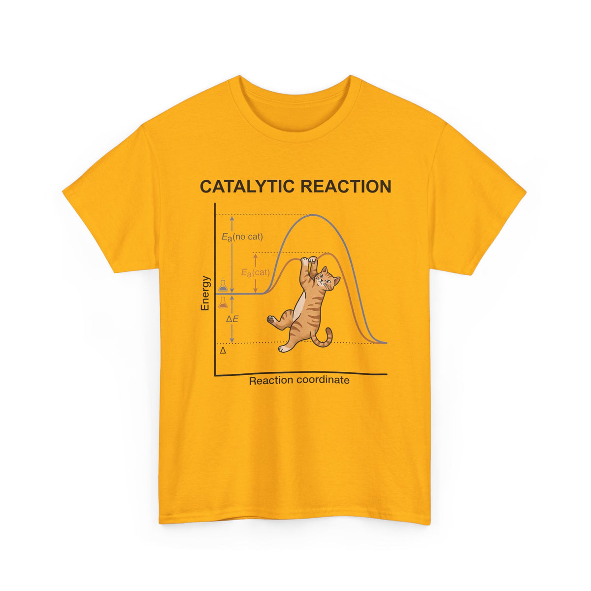 Funny 'Catalytic Reaction' Science Teacher Tee