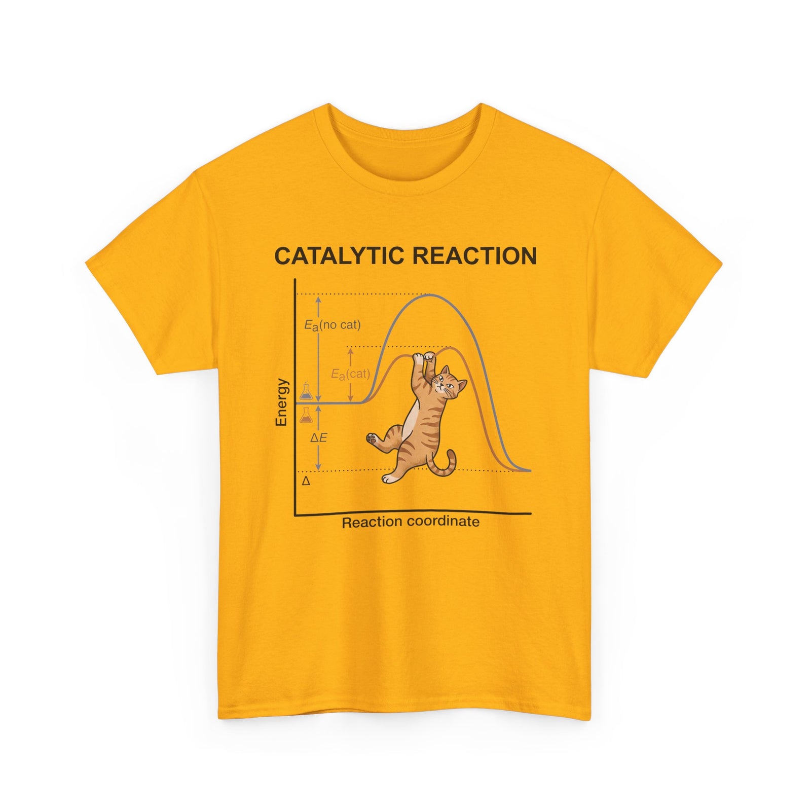 Funny 'Catalytic Reaction' Science Teacher Tee